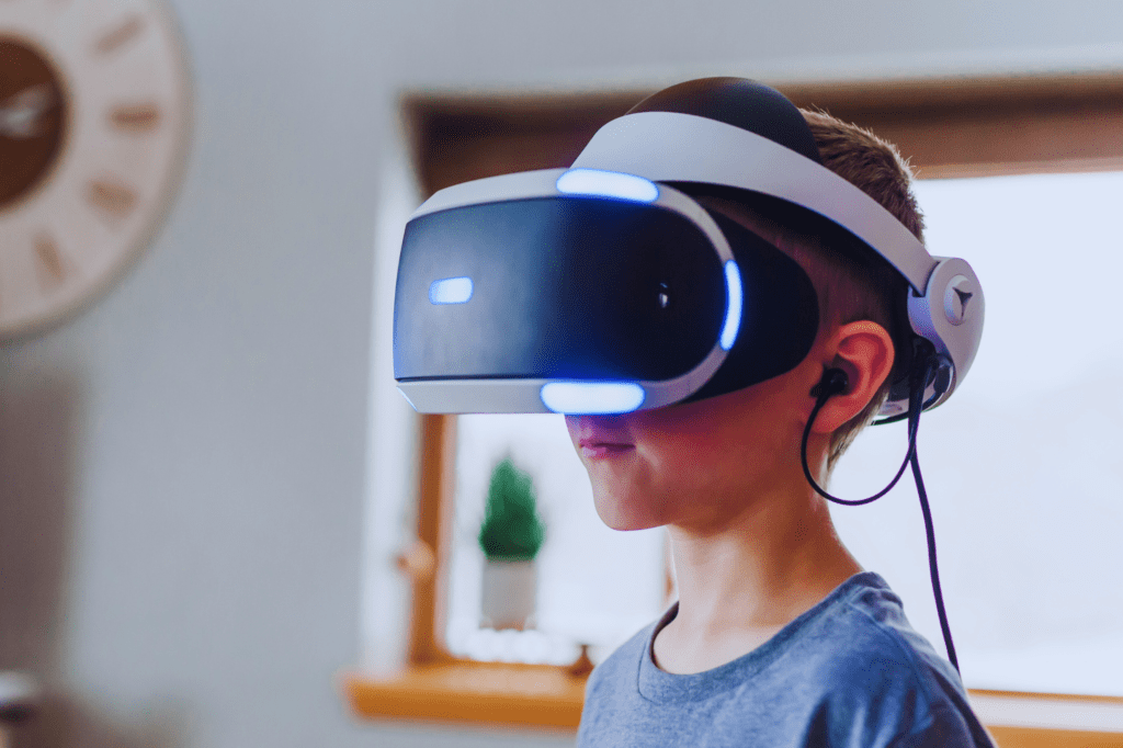 Virtual Reality Gaming birthday party idea