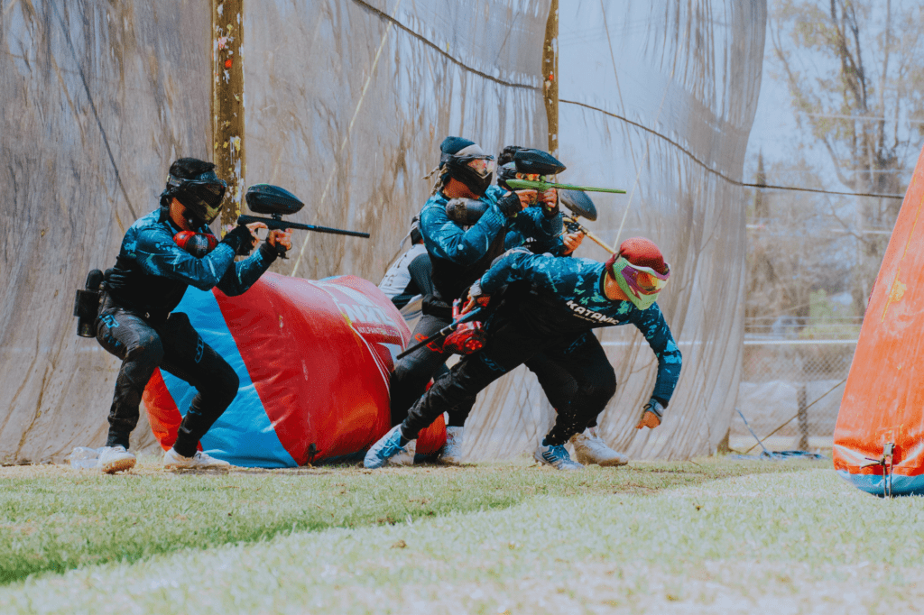 "Paintball" birthday party idea